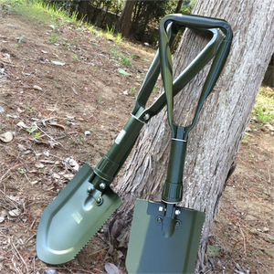 Pala táctica de atrincheramiento para herramienta multifunción de supervivencia para acampar todoterreno - Product Image 6