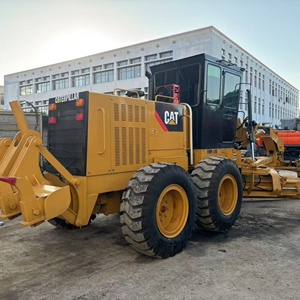 รถเกรดเดอร์มือสอง CAT 140H รุ่นปี 2020 แบบมีล้อ พร้อมห้องโดยสารปิด เครื่องยนต์ Caterpillar ระบบ PLC และเกียร์บ็อกซ์ สีเหลือง อุปกรณ์ก่อสร้าง - Product Image 2