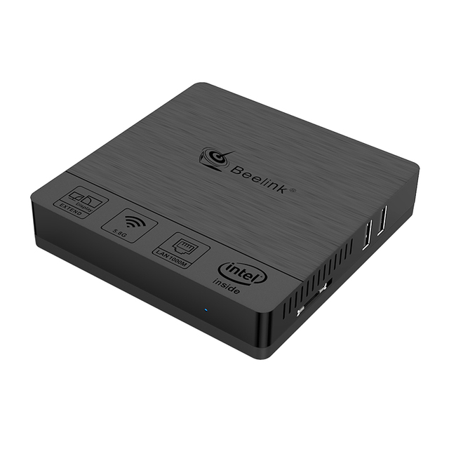 BT3 Pro II Mini PC Win 10 In-tel Atom X5 - Z8350 Quad Core 2.4G 5.8G WiFi Desktop Computers Mini Pc VS Android TV BOX