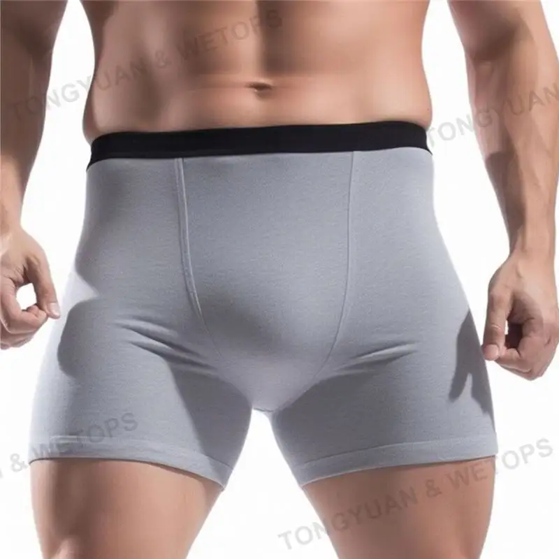 Casual Plus Size Men's Aro Pants Sports Home Pure Cotton Men's Underpants New Cotton Loose Boxer Briefs Underwear