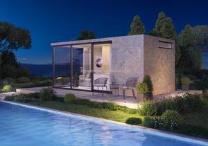 Giardino di lusso prefabbricato Hotel Resort casa prefabbricata edifici <span class=keywords><strong>Bungalow</strong></span> case modulari casa prefabbricata all'aperto piccole case - Product Image 3