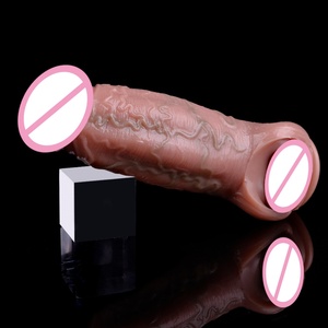 2024 New Styles Realistic Penis Sleeve Silicone Reusable Condoms Cock <b>Rings</b> Extender Sleeve With Anti-drop <b>for</b> <b>Men</b> Enlargement - Product Image 4