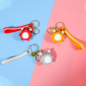3D tùy chỉnh <span class=keywords><strong>PVC</strong></span> Anime Móc chìa khóa mặt dây chuyền Keyring khuyến mại quà tặng cao su Tùy chỉnh hình Silicone Keychain giáng sinh quyến rũ - Product Image 4