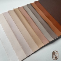 Tissu en cuir PU de couleur personnalisable, élastique, coupe-vent, imperméable, résistant aux taches pour sacs, meubles, décoration intérieure, carnet