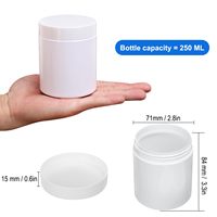Fabricant en gros de pots cosmétiques givrés pour soins de la peau, pots cosmétiques de luxe au toucher doux, en vrac, OEM, marque privée