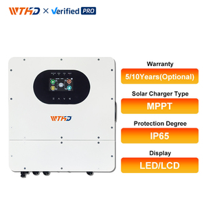 Điện áp thấp Single phase Hybrid năng lượng mặt trời biến tần 48 V 6KW IP 65 tinh khiết Sine Wave 48 Volt 6000 Wát năng lượng mặt trời PV điện biến tần - Product Image 2