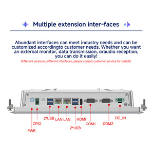 Automatisation d'usine Contrôle industriel HMI Touch Fabrication intelligente Ligne de production Dispositif industriel IoT Panneau PC - Product Image 4