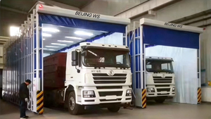 BEIJNG WS <span class=keywords><strong>Cabine</strong></span> <span class=keywords><strong>de</strong></span> <span class=keywords><strong>peinture</strong></span> mobile rétractable personnalisée, <span class=keywords><strong>cabine</strong></span> <span class=keywords><strong>de</strong></span> pulvérisation portable pour la réparation <span class=keywords><strong>de</strong></span> voitures, camions, bus et machines - Product Image 2