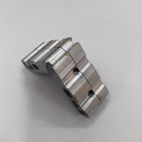 Support d'angle en L en alliage d'aluminium CNC au design moderne, installation par vis, accessoires pour fenêtres et portes, pour usage domestique et professionnel