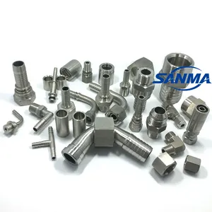 SS316 304 Stainless Steel And Carbon Steel Forged SS Hydraulic Connector Fittings Reducing Shape Tube