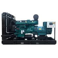 Groupe électrogène diesel au gaz naturel super silencieux de type ouvert 500KW-1500KW avec ATS démarrage automatique 50/60Hz haute efficacité