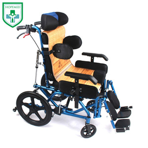 Silla de Ruedas Plegable HOPMED para Niños con Respaldo Alto, Ligera, de Aleación de Aluminio, Manual, para Niños con Discapacidad - Product Image 2