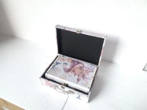 Caja de Almacenamiento de Madera Anidada con Diseño de Dibujos Animados, Asas de Cuero PU, Decoración para Sala de Estar, Dormitorio, Comedor, Uso Doméstico - Product Image 6