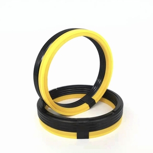 Joints hydrauliques SPGW personnalisés pour une utilisation sur pelle Joint d'huile de piston en caoutchouc PTFE et bronze - Product Image 6