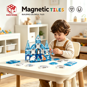 36 Piezas <span class=keywords><strong>de</strong></span> Bloques Magnéticos <span class=keywords><strong>de</strong></span> Animales Congelados, Juguete Educativo STEM <span class=keywords><strong>de</strong></span> <span class=keywords><strong>Castillo</strong></span> <span class=keywords><strong>de</strong></span> Hielo, Juego Sensorial <span class=keywords><strong>de</strong></span> Aprendizaje para Niños <span class=keywords><strong>de</strong></span> 3+ Años - Product Image 3