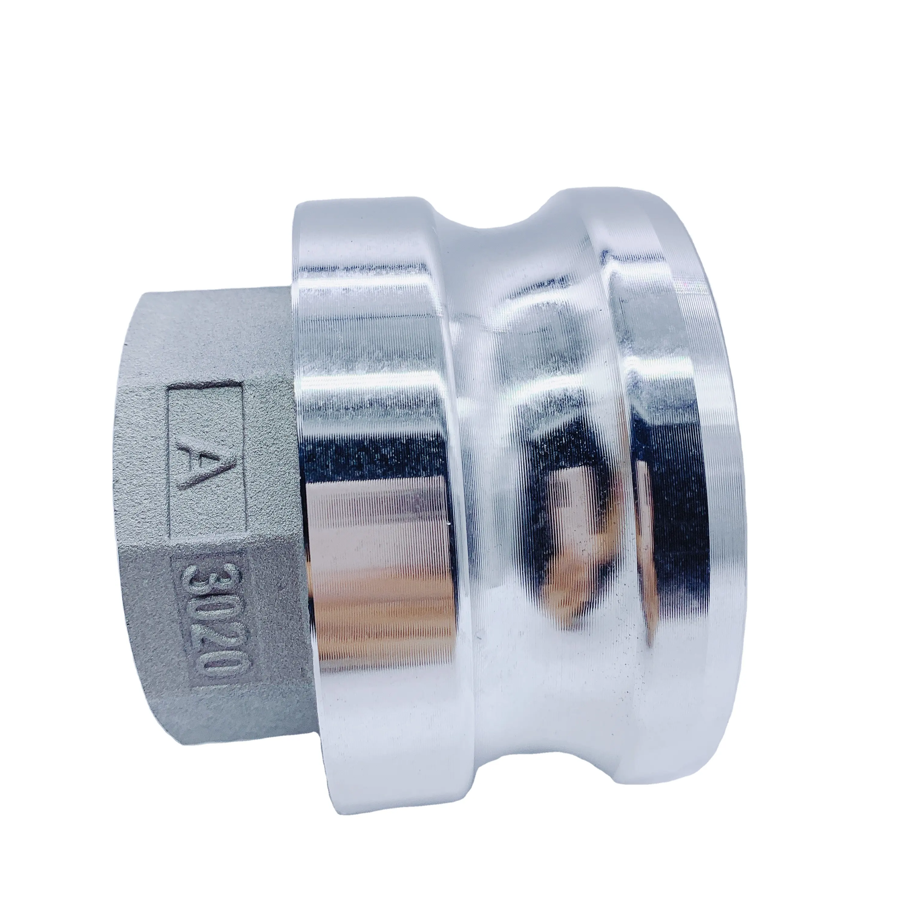 Hydraulic Pipe Fitting Type A 3"x2" Male Adapter X Female Aluminum quick coupling Camlock Reducer