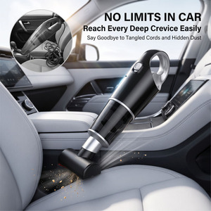 Vente Flash - Aspirateur <span class=keywords><strong>à</strong></span> main sans fil <span class=keywords><strong>mini</strong></span> 120W PCMOS ABS, haute aspiration, portable, pour voiture, poils d'animaux, nettoyage de canapé, fonction sèche - Product Image 6