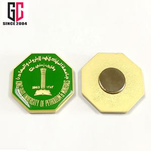 工厂定制奖章磁性胸针徽章镀金属软硬搪瓷安全非洲部队翻领别针 - Product Image 2