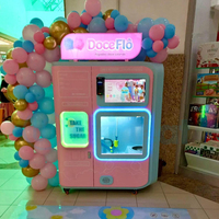 Machine à vendre électrique pour bonbons, fil de coton, dernière marque de luxe magique, distributeur de bonbons, usine