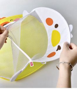 2026 New Design Bathroom Cute Duck Shape Baby <b>Bath</b> Toys <b>Storage</b> Pack Mesh Bag Kids <b>Bath</b> Toys <b>Storage</b> Net Hanging Bag - Product Image 5