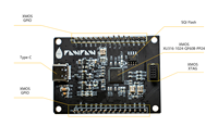 Carte son USB HiFi PXUA-XU316-KIT, solution de carte son pour audio haute résolution, module décodeur Bluetooth, version d'évaluation audio