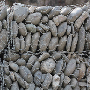 Maille de gabion HF, tissage hexagonal simple, acier galvanisé à chaud et électrolytique, services de découpe et de pliage pour la protection des berges - Product Image 3