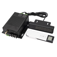 Moteur à engrenages à courant continu haute puissance 1.5kW tige de poussée électrique télécommande sans fil 12V/24V IP67 une traînée quatre contrôleurs synchrones Hall