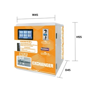 Kim loại mini Countertop tiền tệ mã thông báo đồng xu trao đổi máy Arcade trò chơi đồng xu thay đổi máy bán hàng tự động - Product Image 2