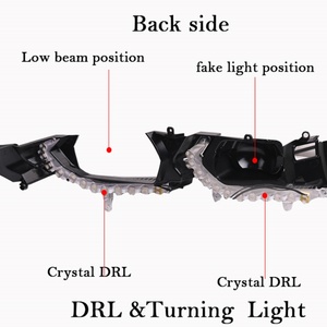 ชุดไฟ LED DRL สีเหลืองขาวแบบ Angel Eyes พร้อมไฟเลี้ยว สำหรับ BMW ซีรีส์ 3 ปี 2018-2021 ชุดไฟสำหรับรถยนต์ - Product Image 4