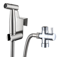 Pulvérisateur d'eau pour salle de bain de haute qualité, portable, en acier inoxydable SUS304, ensemble de douchette à main, pulvérisateur de bidet mural pour toilettes