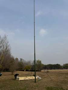 Mât trépied portable 10m 12m, <span class=keywords><strong>tour</strong></span> télescopique mobile cellulaire à manivelle pour scanner 3D - Product Image 4