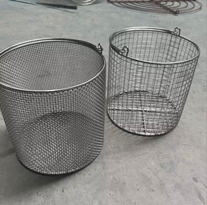 Panier de rangement en acier inoxydable sur mesure, soudé, pour le stockage des aliments dans les restaurants et le nettoyage des fruits - Product Image 6