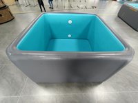 Piscine gonflable rectangulaire géante en gros, avec technologie Drop Stitch DWF, étanche, pour jardin familial, piscine hors sol pour l'extérieur