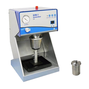 Mezcladora de Laboratorio, Mezcladora de Vacío para Lodos Pequeños con Dos Recipientes (150 y 500 ml) para la Fabricación de Electrodos de Baterías de Litio - Product Image 1