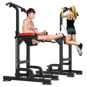 Home Fitness Gym Equipment Boxeo Ajustable Multifunción Pull up Bar Dip Station Rack Chin up Power Tower con Lat Pulldown - Product Image 6