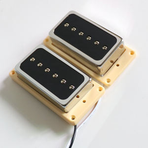 Pastilla <span class=keywords><strong>de</strong></span> Guitarra Personalizada Alnico 2 Single Coil P90 Humbucker Tamaño LP para Kits <span class=keywords><strong>de</strong></span> Guitarra DIY <span class=keywords><strong>Tienda</strong></span> en Línea - Product Image 5