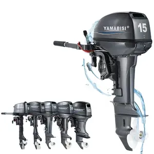 CHINA factory 2 stroke 15hp outboard motor for boat outboard boat engine