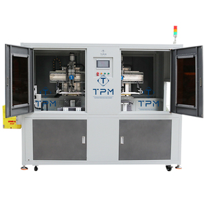 Máquina de serigrafía automática TPM de 2 colores para cajas de plástico de bebidas, cerveza y refrescos. - Product Image 6