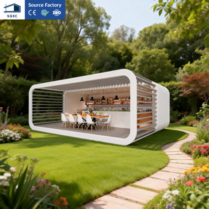 SQXC <span class=keywords><strong>Prix</strong></span> usine Chine 20 pieds Maison conteneur modulaire préfabriquée de luxe écologique étanche type Apple Cabin pour usage hôtelier et chambre - Product Image 3