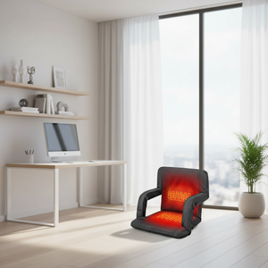 Silla <span class=keywords><strong>de</strong></span> <span class=keywords><strong>Playa</strong></span> Plegable y Recargable, Cojín <span class=keywords><strong>de</strong></span> Asiento con Calefacción, Soporte para <span class=keywords><strong>la</strong></span> Espalda, Duradera, Ecológica, Ligera, <span class=keywords><strong>de</strong></span> Tela Oxford - Product Image 3
