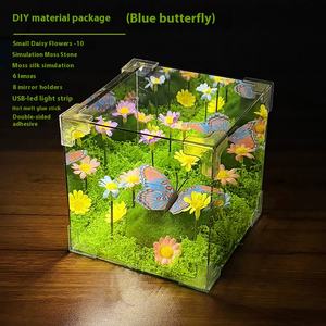 Modern Wizard <span class=keywords><strong>Oz</strong></span> LED Night Cube DIY Paquete <span class=keywords><strong>de</strong></span> vidrio para niñas Perfecto regalo <span class=keywords><strong>de</strong></span> San Valentín para mejores amigas Novias Decoración <span class=keywords><strong>de</strong></span> dormitorio - Product Image 1