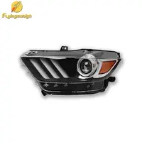 Usa Model Drl Led Projector Auto Head Lamp Koplamp Voor Ford Mustang 2015 Auto Auto Lamp E-mark Goedgekeurd