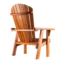 Chaise d'extérieur en plastique durable résistante aux intempéries, imprimée anti-UV, pour terrasse, jardin, hôtel et villa