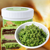 Pâte de garniture croustillante saveur pistache et noisette pour la décoration de gâteaux, ingrédients de pâtisserie, garniture croustillante