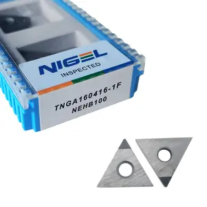 Nigel CBN/PCBN Inserts Turning Inserts for High Hardness Steel Cutting Inserts High Efficiency CNC Machining tools