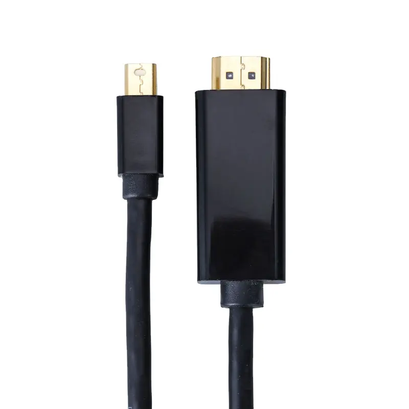 Mini puerto de pantalla a HDMI, convertidor de adaptador de 1m, 2m, 3m, 5m, 10m, 15m