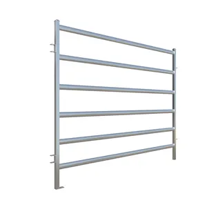 Cheap galvanized welded livestock cattle corral yard fencing panels for sale