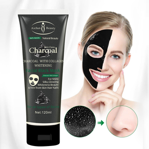 Aichun Beauté Soin de La Peau Naturel charbon de Bois Blanchissant au Visage Décoller Masque Noir pour toutes les peaux - Product Image 3