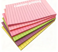 Bloc-notes à feuilles mobiles non collantes avec logo et impression offset pour l'école et les affaires