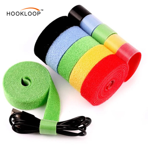 कारखाने थोक हुक और लूप केबल टाई रोल वापस टेप रोल स्व-चिपकने वाली कॉर्ड फास्टनिंग आयोजक - Product Image 1